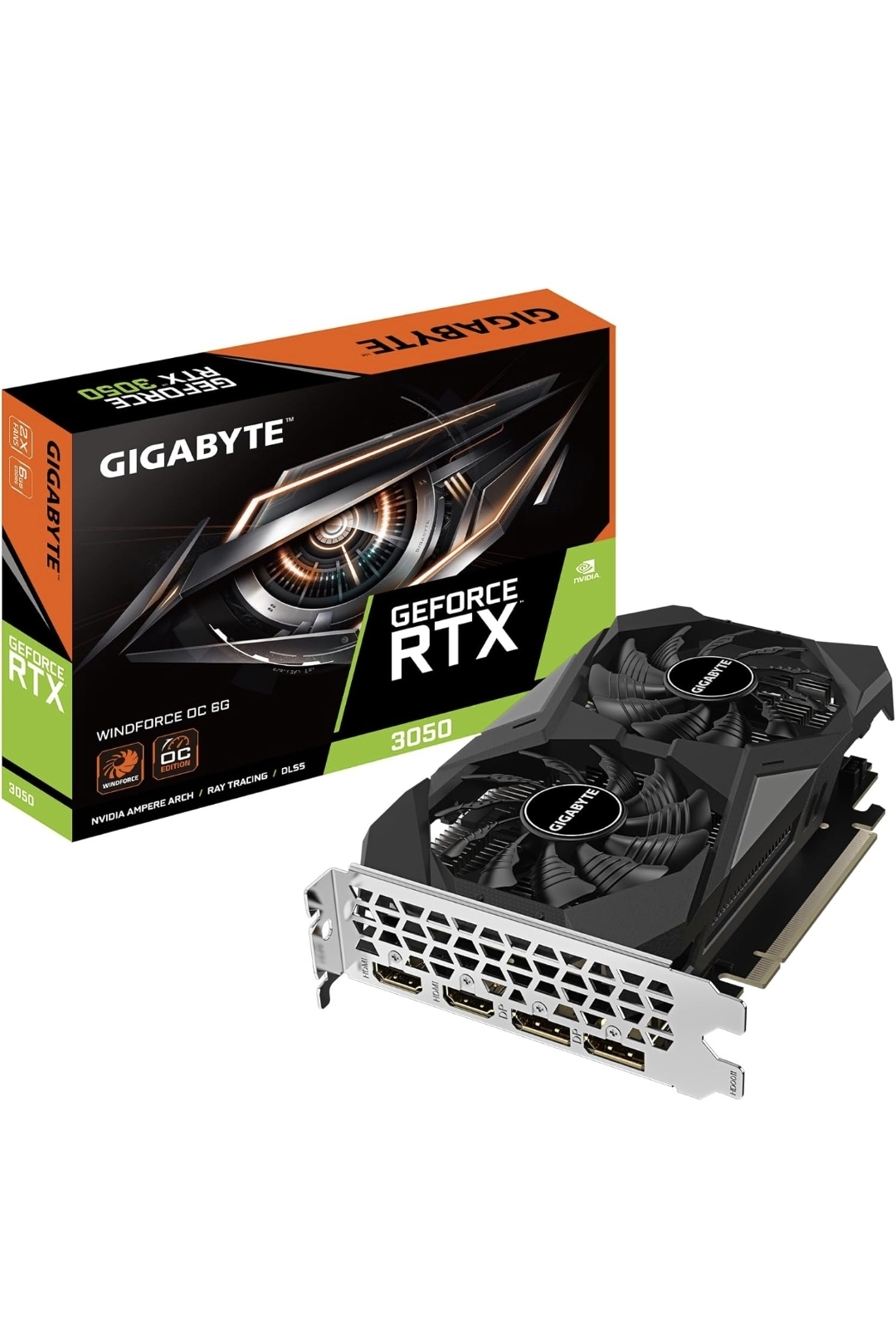 Gigabyte GeForce RTX 3050 WINDFORCE OC 6G