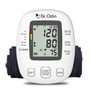 Dr. Odin OBP104 Pulse Mini Digital Blood Pressure Monitor for Accurate BP & Pulse Readings